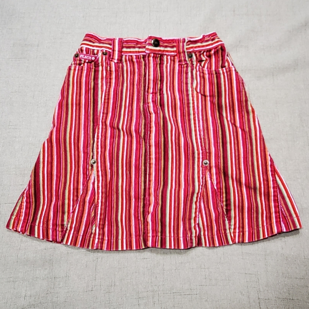 🚨5/$25🚨 4T Girls Corduroy Striped Dress Skirt